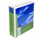 Archivador de palanca Exacompta forrado en polipropileno Krea Cover lomo 80mm - A4 - Blanco