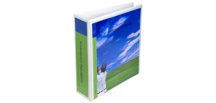 Archivador de palanca Exacompta forrado en polipropileno Krea Cover lomo 80mm - A4 - Blanco