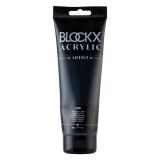 Peinture acrylique fine tube 250ml - Noir de fumée