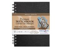 Nova Series carnet spiralé 50F 15,2x20,3cm 150g - Beige