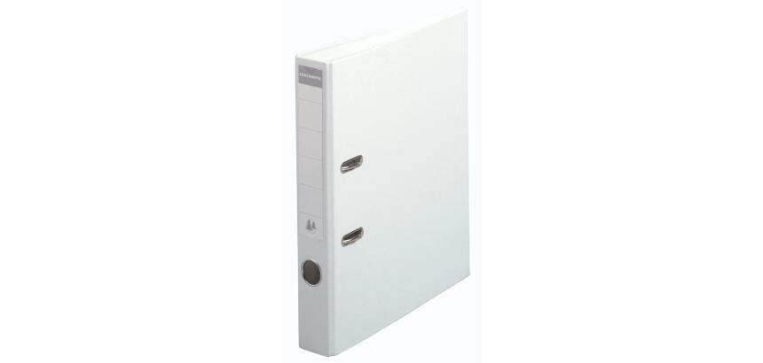 Classeur à levier export PVC A4 dos de 50mm. - Blanc