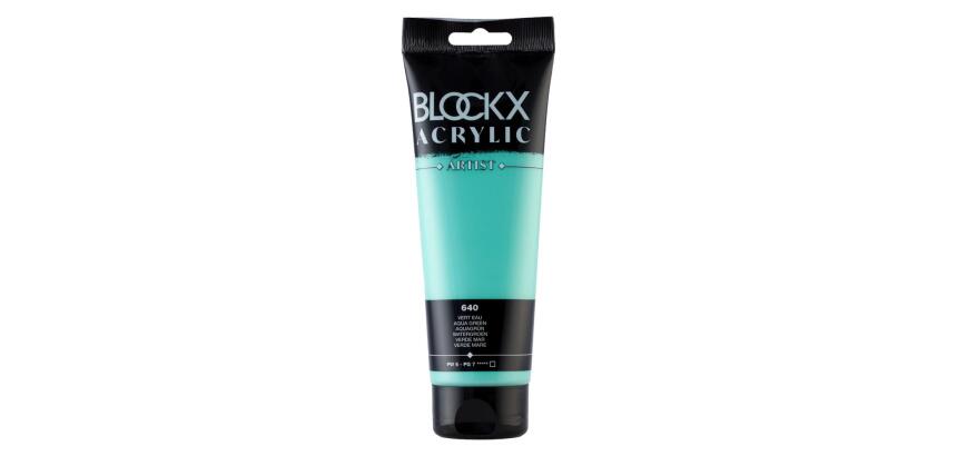 Peinture acrylique fine tube 250ml - Vert d'eau