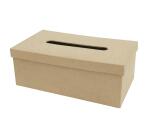 Boite à mouchoirs 14x25x9cm - Kraft
