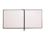 Rhodia Touch - Pen & Inkwash Book - brochure rembordé rigide 21x21 cm 64p uni papier lavis technique blanc 200g - Noir