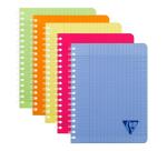 Cahier reliure intégrale Linicolor FRESH 17x22cm 180 pages grands carreaux