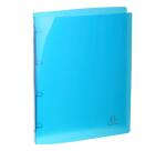 Classeur 4 anneaux 15mm IDERAMA PP polypropylène 5/10e - A4 - Couleurs assorties