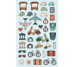 TRAVELER'S NOTEBOOK, Carnet de 112 pages au format 12x17,5cm - Time to chill