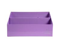 Sorter/Briefständer mit 3 Fächern aus Karton, Aquarel