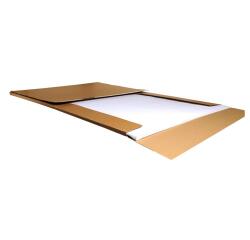 Exacompta Ref 65182X Premium Flipchart Pad Refill (50 Sheets) 65 x 100cm, Squared Rulings, 80gsm White Paper Suitable for Refilling Flipcharts for Meetings - White