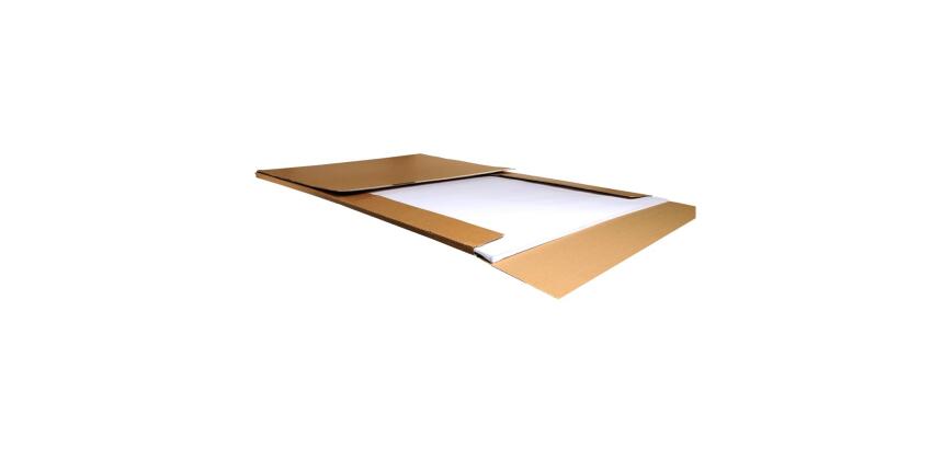 Bloc 50 feuilles blanches 65x100 80g Recto uni/Verso quadrillé - Blanc