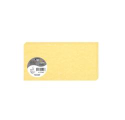 PAPIERS MARBRÉS, Paquet de 25 cartes pliées Pollen 106x213mm 180g/m2 - Chamois marbré
