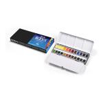 Aquarelle Boite Métal + 24 demi-godets
