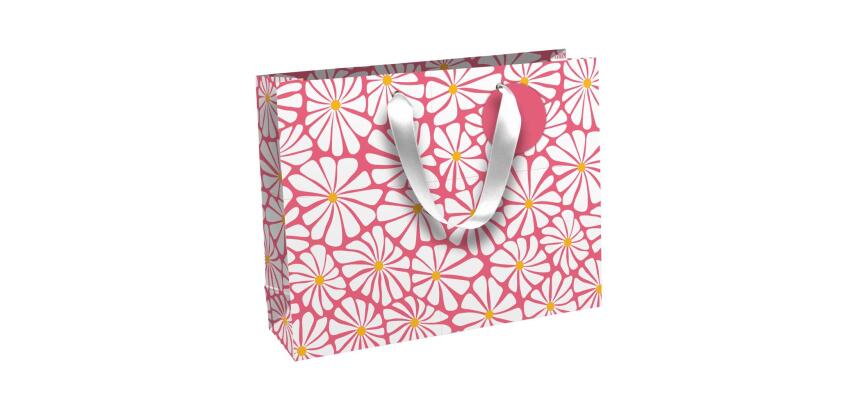 Sunny Flowers sac shop 37,3x11,8x27,5 cm - Rose