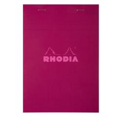 Rhodia bloc agrafé COULEURS N°12 5/5 80 feuillets microperforés, couvertures assorties - Assortis