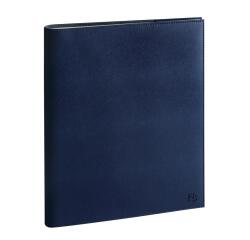 Agenda de bureau Eurotime 27S spiralé Rialto 21 x 27 cm Semainier Janvier à décembre 2026 - Bleu