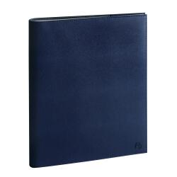 Agenda de bureau Eurotime 27S spiralé Rialto 21 x 27 cm Semainier Janvier à décembre 2026 - Bleu