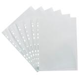 Sachet de 25 pochettes perforées PP recyclé Forever 12/100e - A4 - Translucide