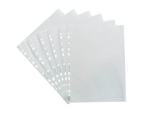 Sachet de 25 pochettes perforées PP recyclé Forever 12/100e - A4 - Translucide