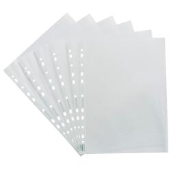 Sachet de 25 pochettes perforées PP recyclé Forever 12/100e - A4 - Translucide
