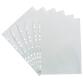 Exacompta Forever Recycled PP Punched Pockets A4 Pack of 25 - Translucent