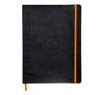 Rhodiarama carnet souple 160 pages dot papier ivoire 90 g fermeture élastique