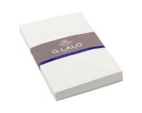 25 enveloppes C6 (114x162mm) Vergé de France doublées gommées - Blanc