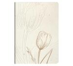 Tulip paper, Carnet cousu fil A5 14,8x1 cm, 64 pages, dots