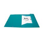 Chemise à élastiques 3 rabats PP OPAK - A4 - Vert foncé