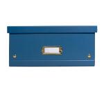 Cajas de almacenamiento NeoDeco - 35x51,5x16 cm, A3+ - Azul de Francia