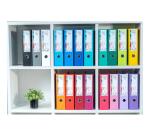 Classeur à levier Prem'Touch intérieur et extérieur en polypropylène A4 maxi - Dos 8 cm