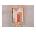 Terracotta, Carnet reliure intégrale A5 14,8x21 cm, 148 pages, ligné, ass.