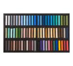 Coffret bois 72 Pastels - Marine