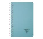 Carnet reliure intégrale Linicolor ESSENCE 11x17 cm 100 pages petits carreaux couverture plastique polypropyène rainuré - Assortis