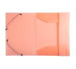 Elastomap met 3 kleppen in polypropyleen Chromaline Pastel - A4