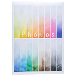 Fotoalbum met hoesjes 300 foto's 10 x 15 cm - wit
