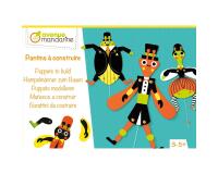 Boîte créative, Pantins à construire, Insectes - Multicolore