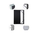 Trieur rigide Ordonator numerique dos extensible 12 compartiments 1 à 12 - Noir