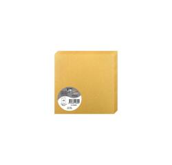 Paquet de 25 cartes pliées Pollen 135x135mm 210g/m²