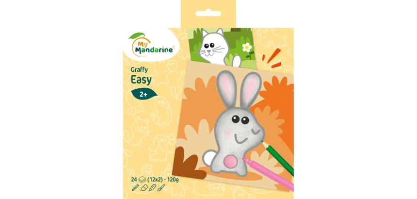 Graffy Easy, Animaux de la ferme - Jaune