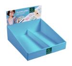 Prés. Comp. avec 38 paquets de 50 flashcards sous film + anneau - bristol ligné perforé - A6 et A7 - Couleurs assorties