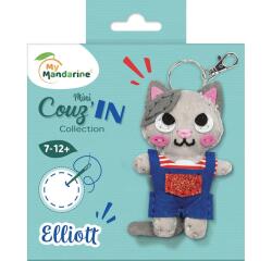 Mini Couz'In, Elliott le renard - Gris