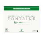 Fontaine bloc collé 4 côtés 25F 42x56cm 300g grain torchon