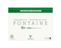 Fontaine bloc collé 4 côtés 25F 42x56cm 300g grain torchon