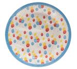 Platos de cartón sin plástico - Ø 23 cm - Festivo