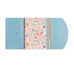 Multicarnet Clover Céleste 15 x 21 cm - Bleu glacier