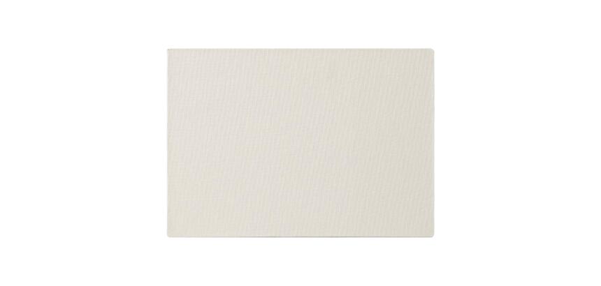 Prêt à peindre carton toilé 27x19cm 3mm 3P - Blanc