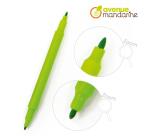 Pochette de 12 feutres double pointes - Multicolore