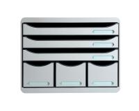 STORE-BOX MAXI 6 draw. Office light grey - Light grey