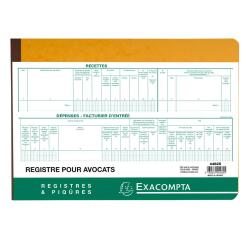 Piq#re Recettes et d#penses Avocats texte FR 80 pages