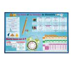 Sous-main rigide PVC Maths - 37,5x57,5 cm - Visuel
